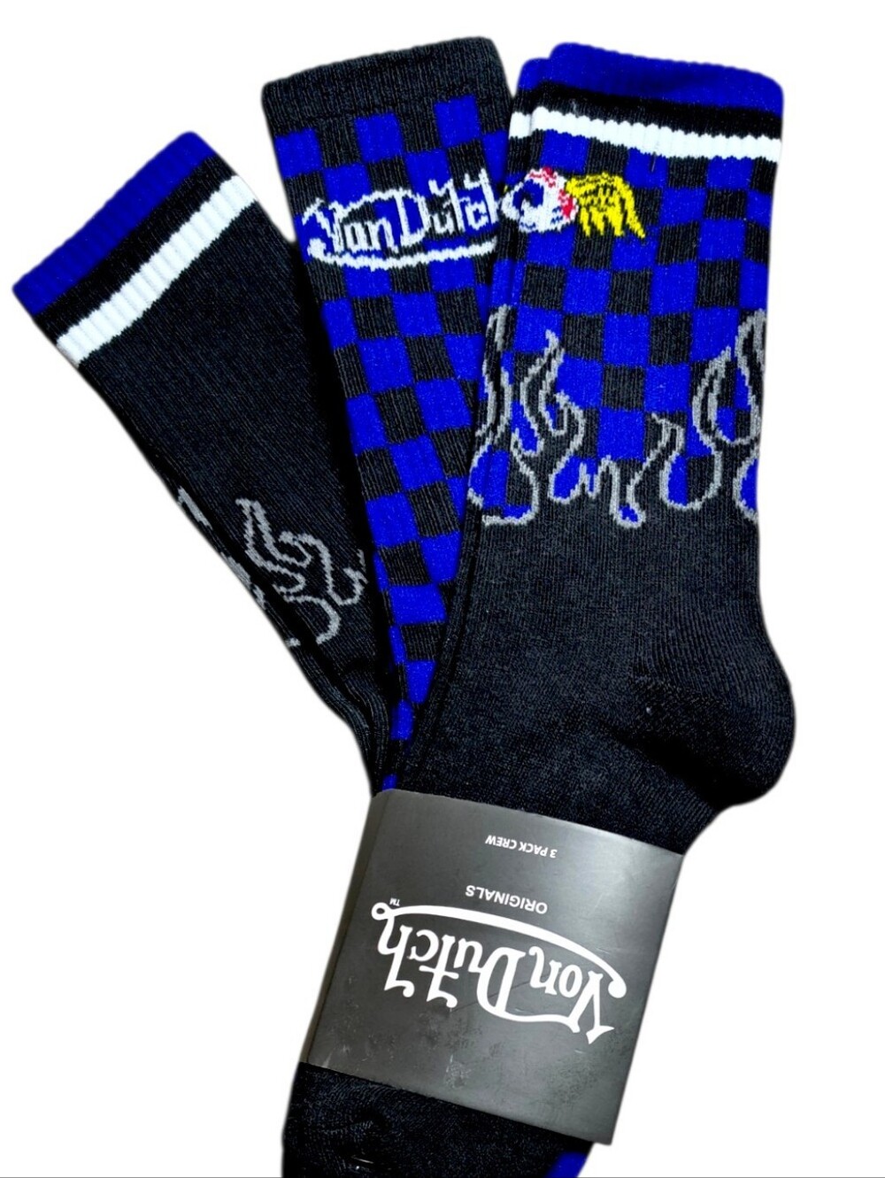 Von Dutch Originals 3-pack Crew Socks NEW - Picture 4 of 4